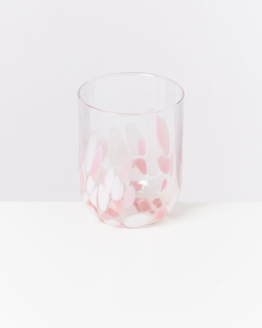 Geschirr Motel a Miio | Alegria 4Er Set Glas Gros Drops Rose