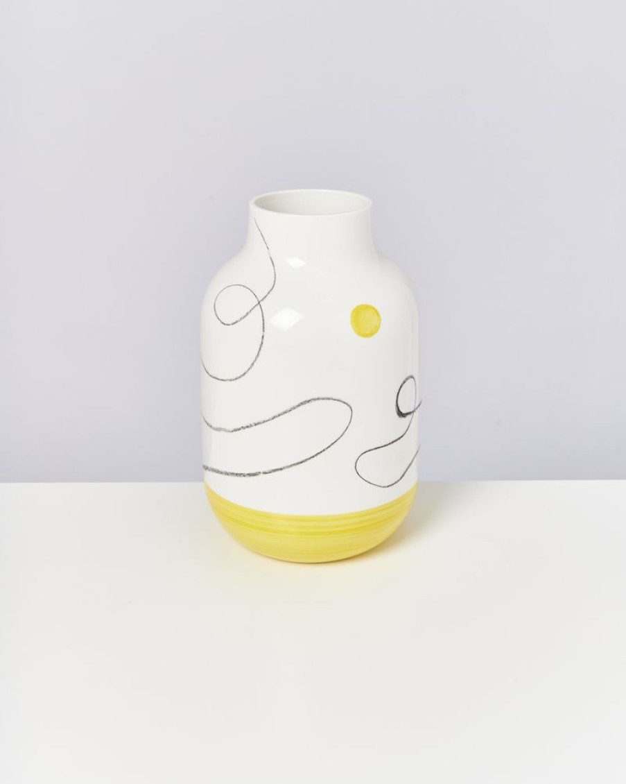 Vasen Motel a Miio Nuno L | Nuno Vase L Arts White