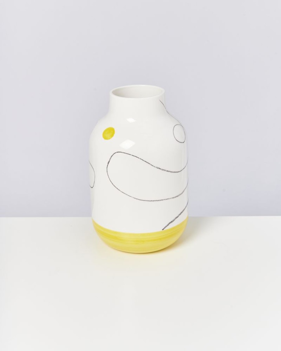 Vasen Motel a Miio Nuno L | Nuno Vase L Arts White