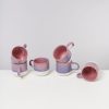 Tassen & Becher Motel a Miio 6 Teilige Sets | Coimbra 6Er Set Tasse Gros Lila Rosa