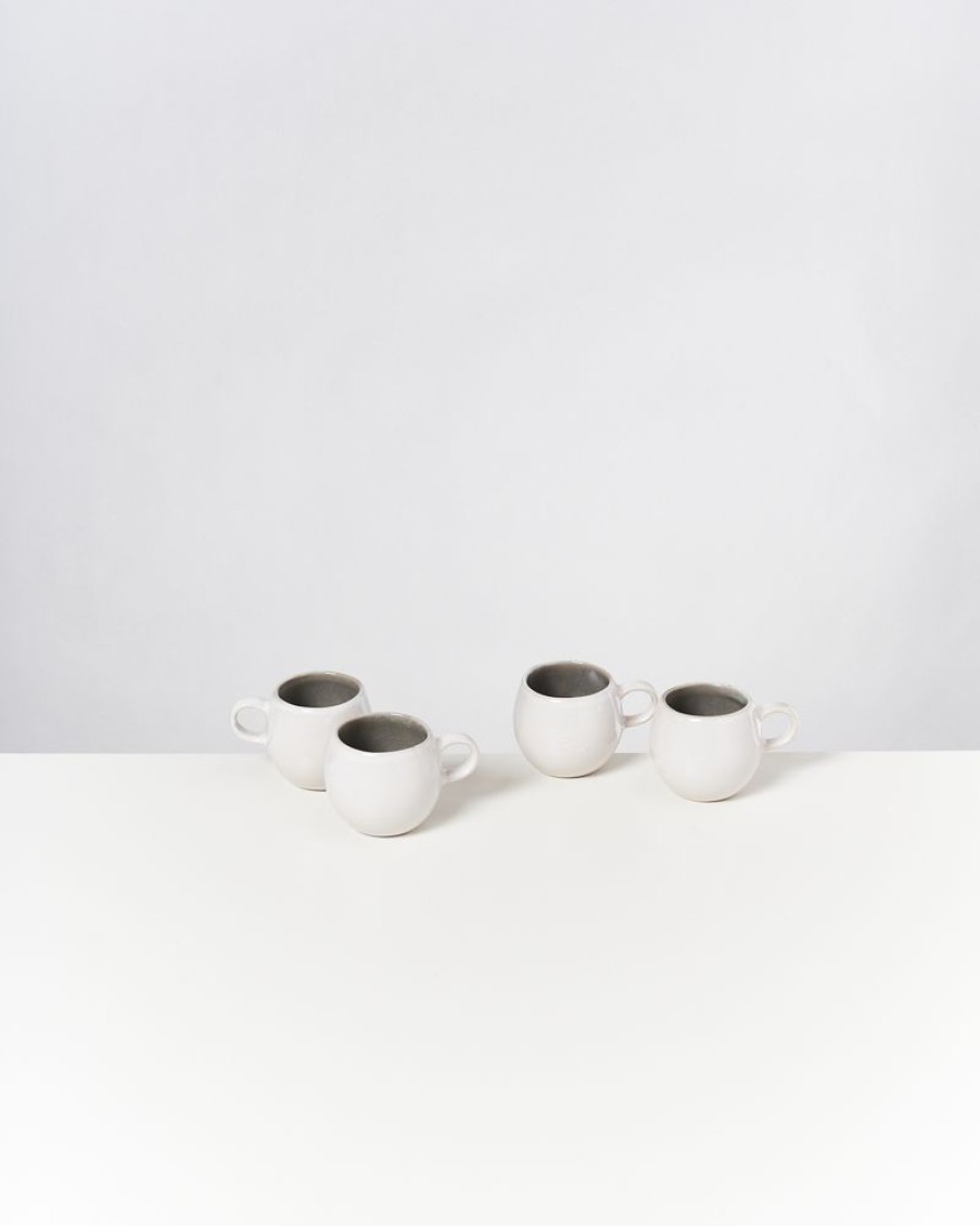 Tassen & Becher Motel a Miio 4 Teilige Sets | Areia 4Er Set Espressotasse Grau