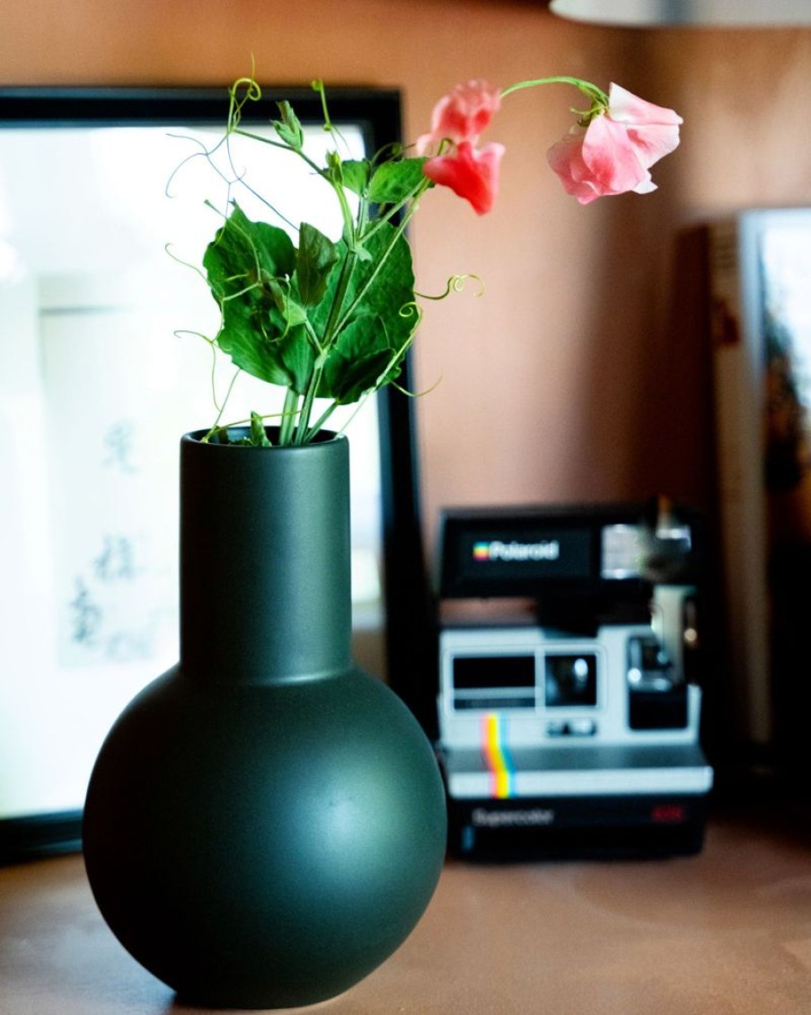 Accessoires Motel a Miio | Bola Vase M Dunkelgrun