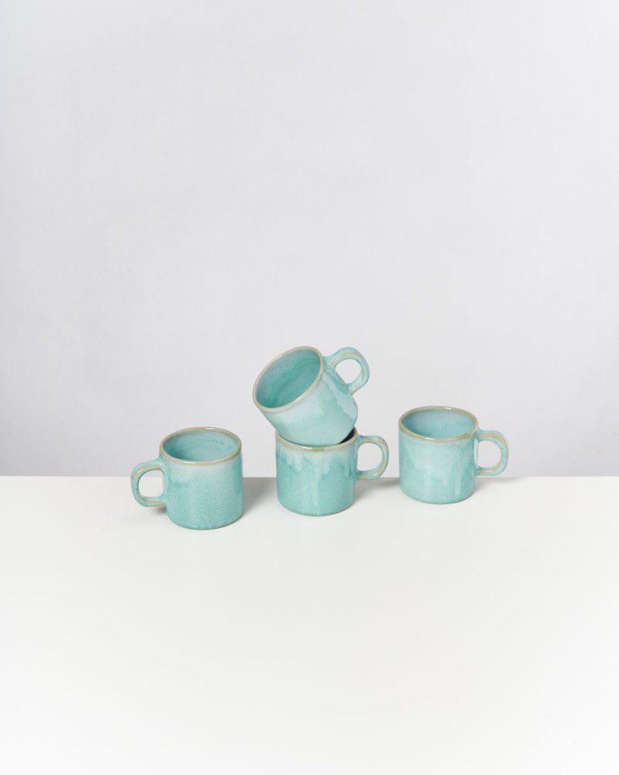 Geschirr Sets Motel a Miio | Cordoama 4Er Set Tasse Klein Mint