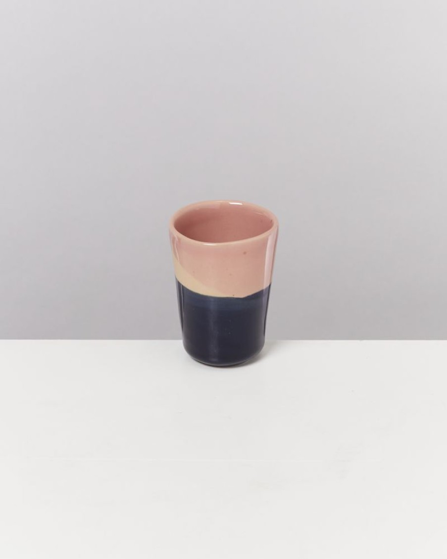 Geschirr Sets Motel a Miio | Bica 6Er Set Espressobecher Pink Navy Cream