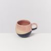 Tassen & Becher Motel a Miio | Bica Espressotasse Pink Navy Cream