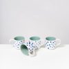 Geschirr Motel a Miio | Nodoa 4Er Set Tasse Mint Mit Punkten