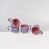 Geschirr Sets Motel a Miio | Coimbra 4Er Set Teetasse Lila Rosa