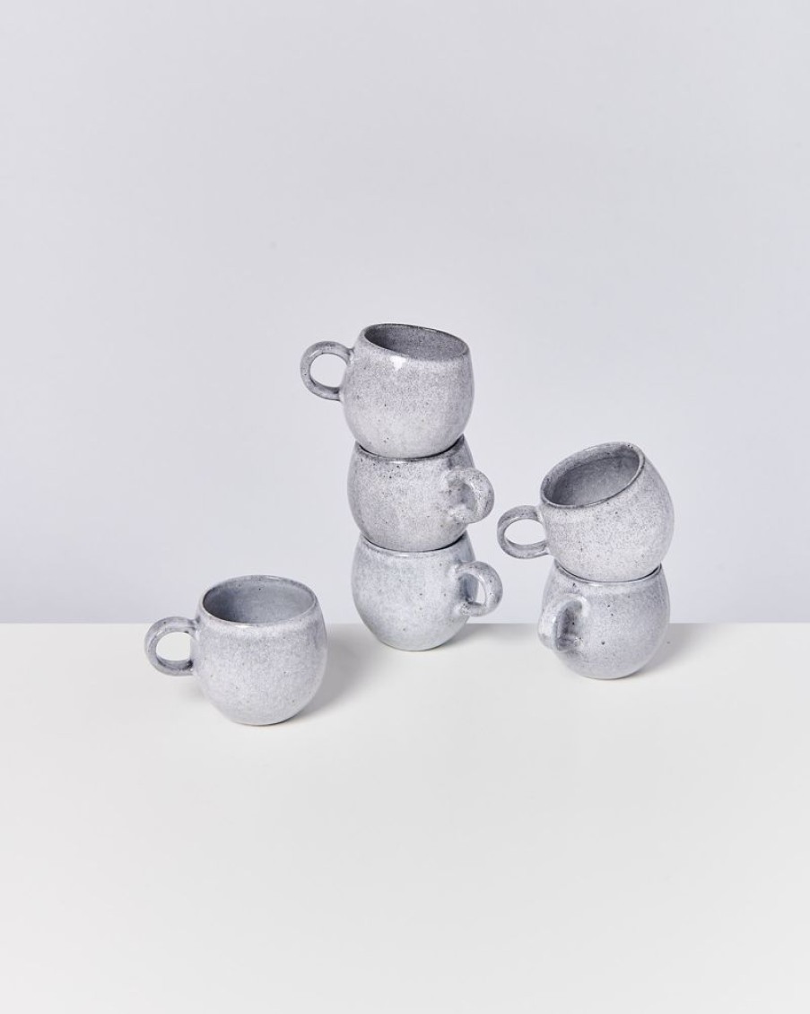 Geschirr Sets Motel a Miio | Mae 6Er Set Tasse Klein Grau