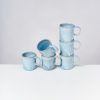 Geschirr Sets Motel a Miio | Cordoama 6Er Set Tasse Gros Aqua