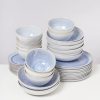 Geschirr Sets Motel a Miio | Melides Stoneblue - 40 Teiliges Set