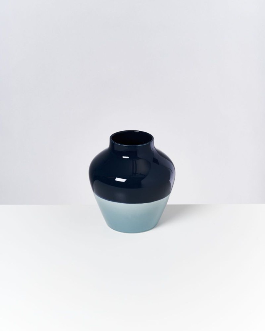 Accessoires Motel a Miio | Madalin Vase Navy Hellblau