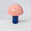 Accessoires Motel a Miio | Cogumelo Keramiklampe Rosa Blau