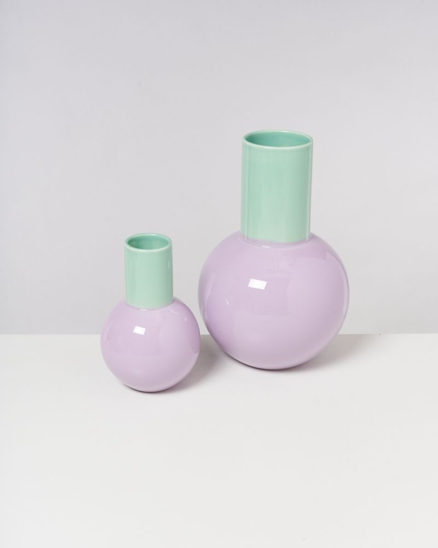 Accessoires Motel a Miio | Bola Vase M Pastell Mint Lila