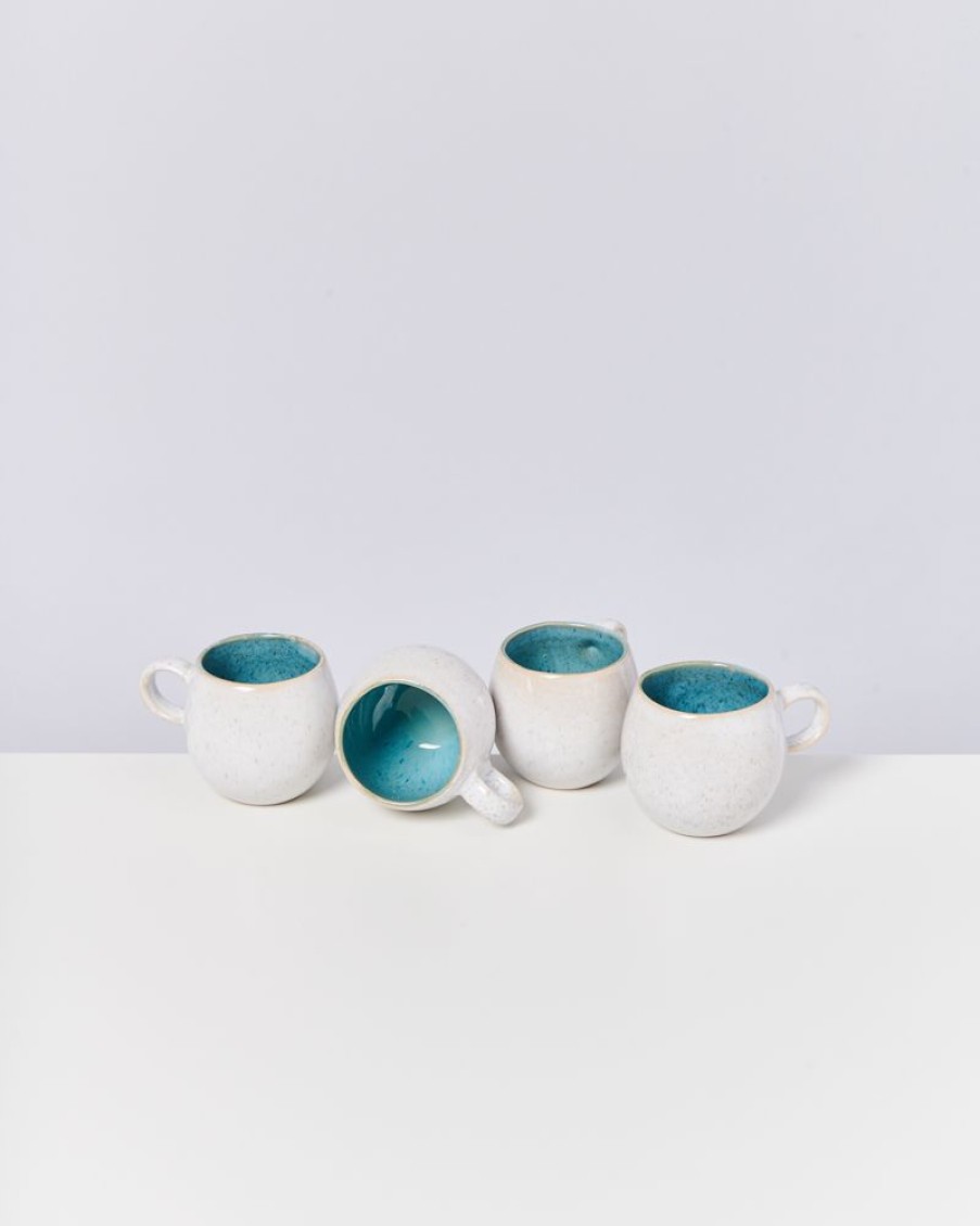 Tassen & Becher Motel a Miio 4 Teilige Sets | Areia 4Er Set Tasse Klein Aqua