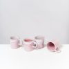 Geschirr Sets Motel a Miio | Cordoama 4Er Set Tasse Gros Rose