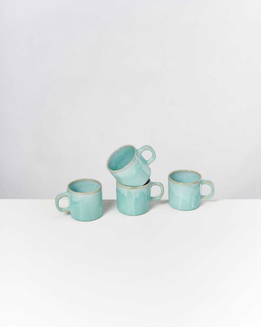 Tassen & Becher Motel a Miio 4 Teilige Sets | Cordoama 4Er Set Tasse Klein Mint