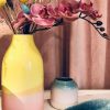 Accessoires Motel a Miio | Marisa Vase Gelb Rose