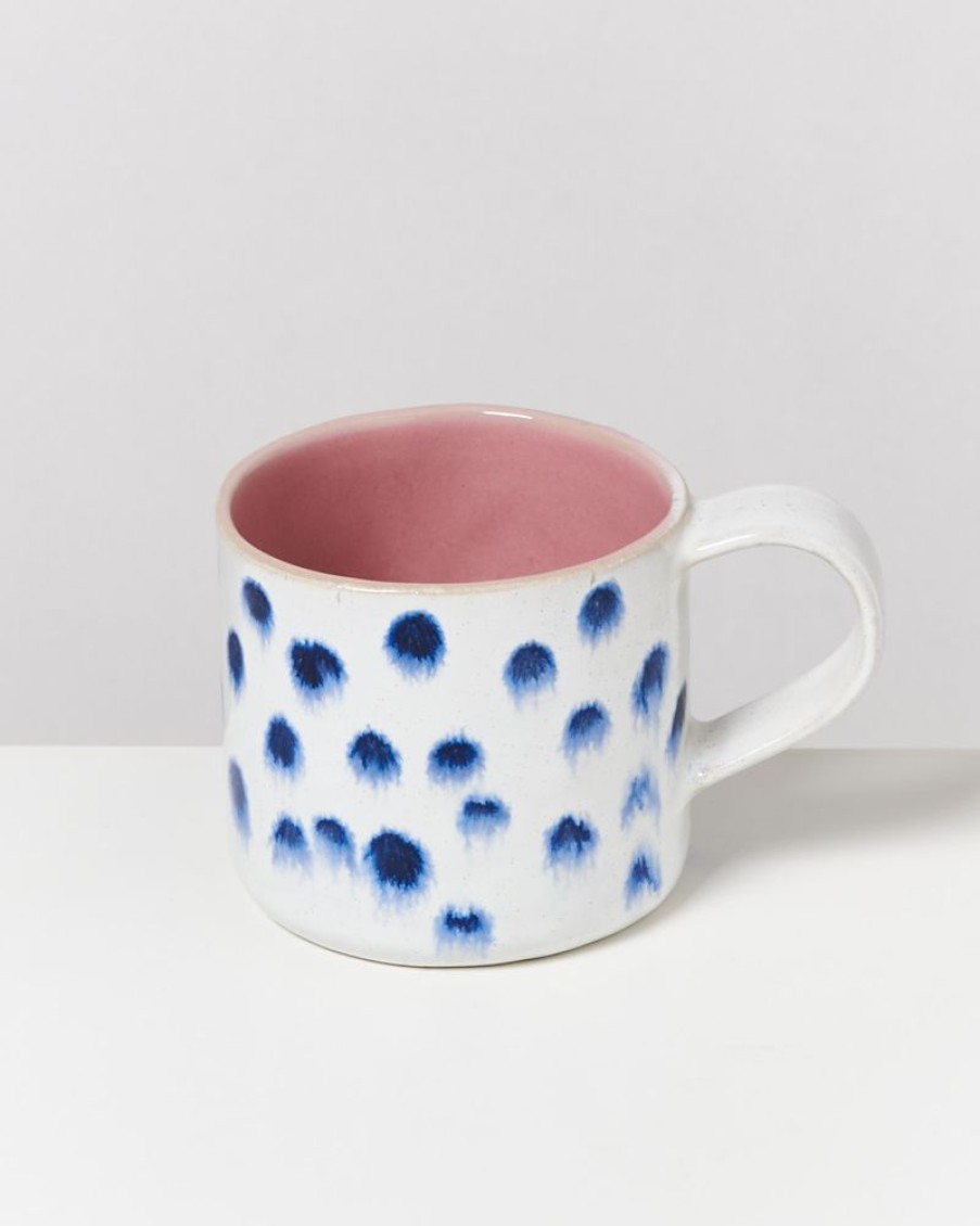 Geschirr Motel a Miio | Nodoa 6Er Set Tasse Rosa Mit Punkten