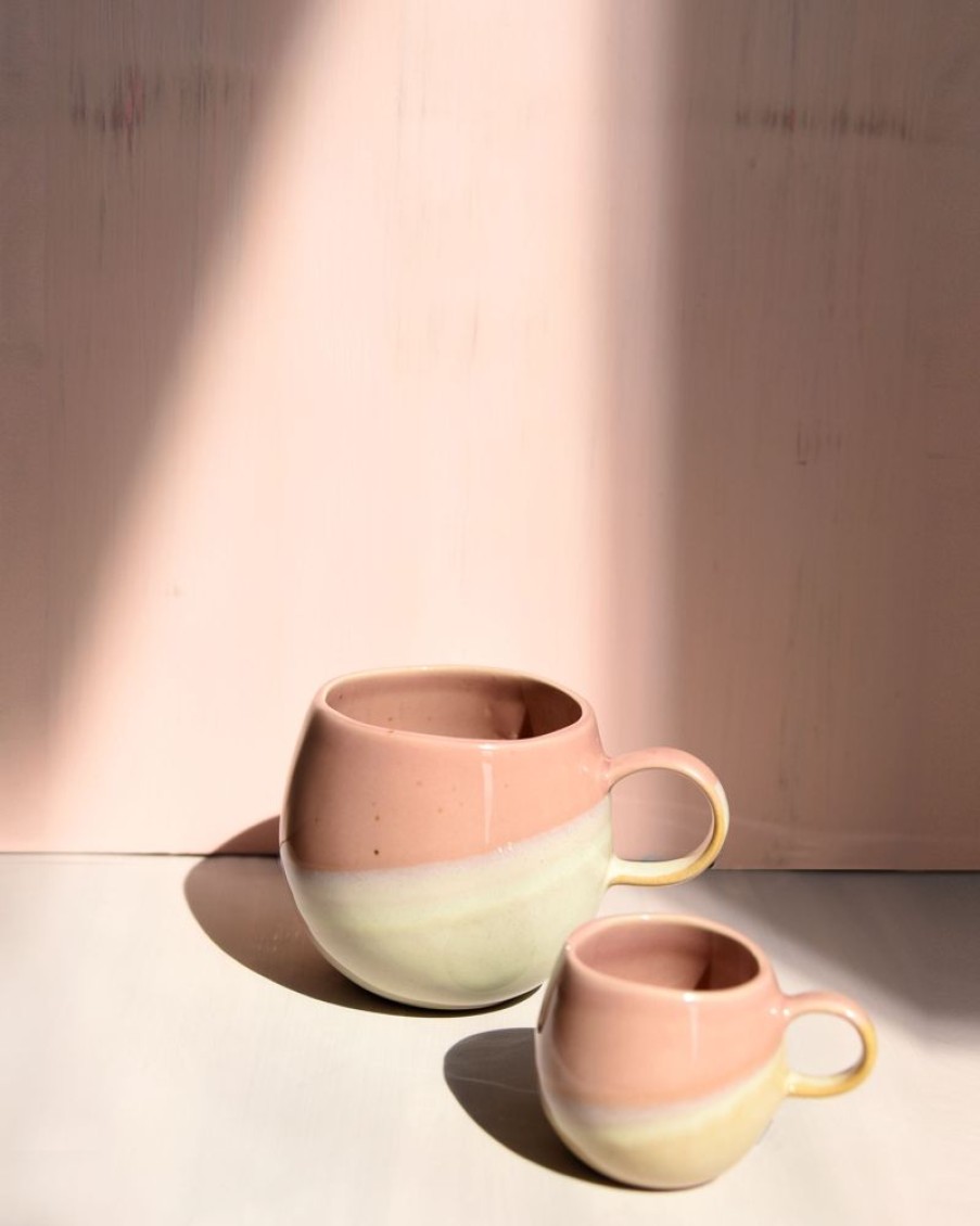 Geschirr Motel a Miio | Bica Tasse Gros Pink Cream