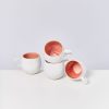 Geschirr Sets Motel a Miio | Areia 4Er Set Tasse Gros Pink