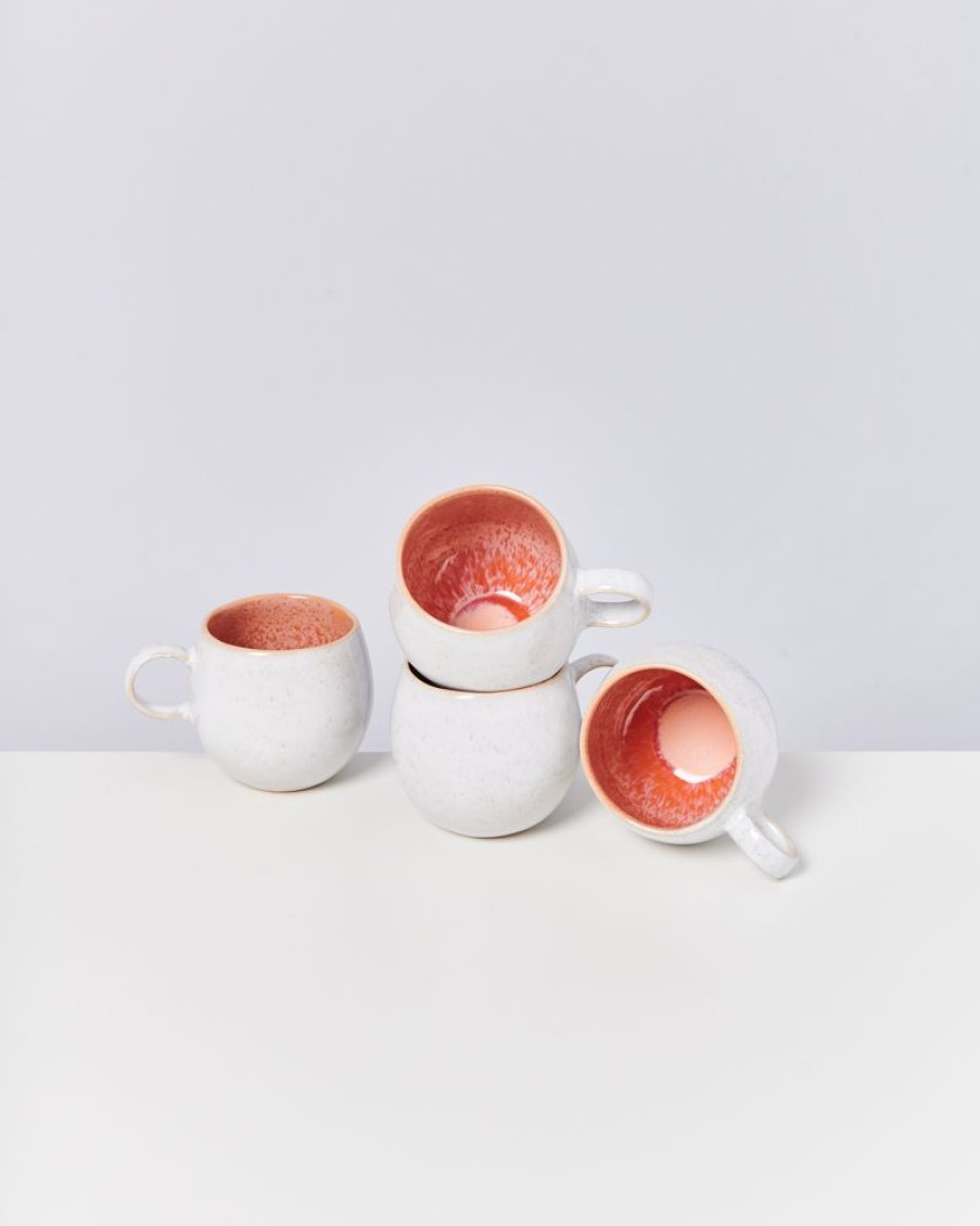 Geschirr Sets Motel a Miio | Areia 4Er Set Tasse Gros Pink