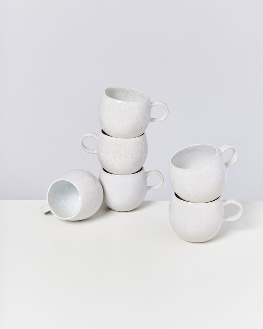 Tassen & Becher Motel a Miio 6 Teilige Sets | Areia 6Er Set Tasse Klein Weis