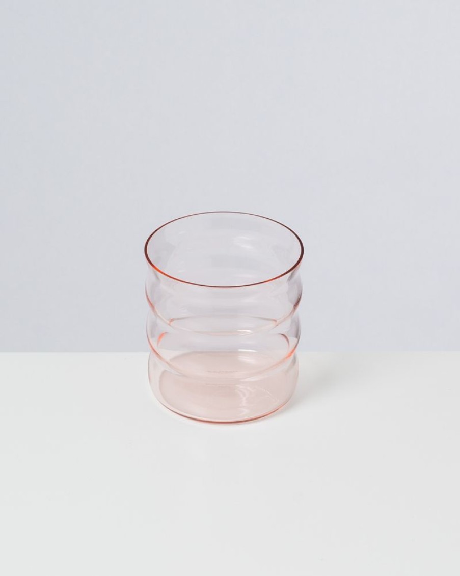 Geschirr Motel a Miio | Joia Glas Bubble Pink Opal