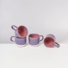 Geschirr Motel a Miio | Coimbra 4Er Set Teetasse Lila Rosa