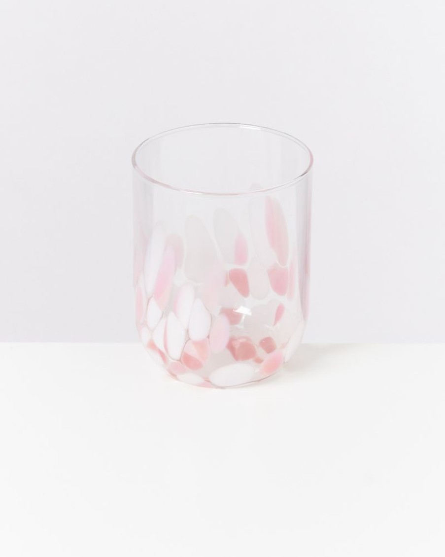 Geschirr Motel a Miio | Alegria 6Er Set Glas Gros Drops Rose