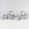 Tassen & Becher Motel a Miio 6 Teilige Sets | Coimbra 6Er Set Teetasse Graublau