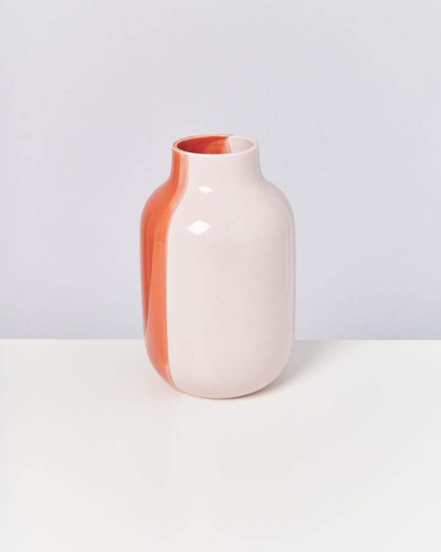 Vasen Motel a Miio Nuno L | Nuno Vase L Half Coral Rose