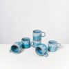 Tassen & Becher Motel a Miio 6 Teilige Sets | Cordoama 6Er Set Tasse Klein Aqua