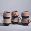 Geschirr Sets Motel a Miio | Bica 6Er Set Tasse Gros Pink Navy Cream