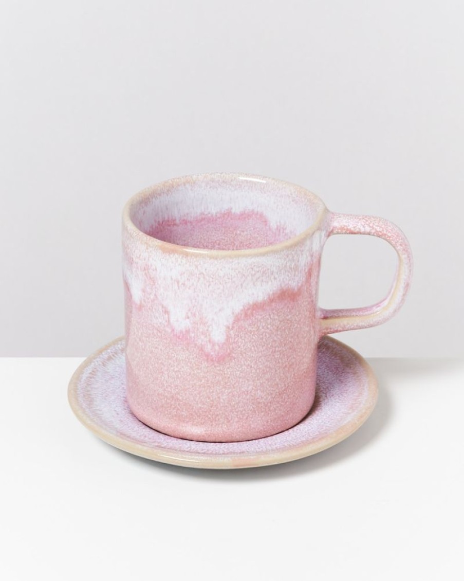 Geschirr Sets Motel a Miio | Cordoama 6Er Set Tasse Gros Rose