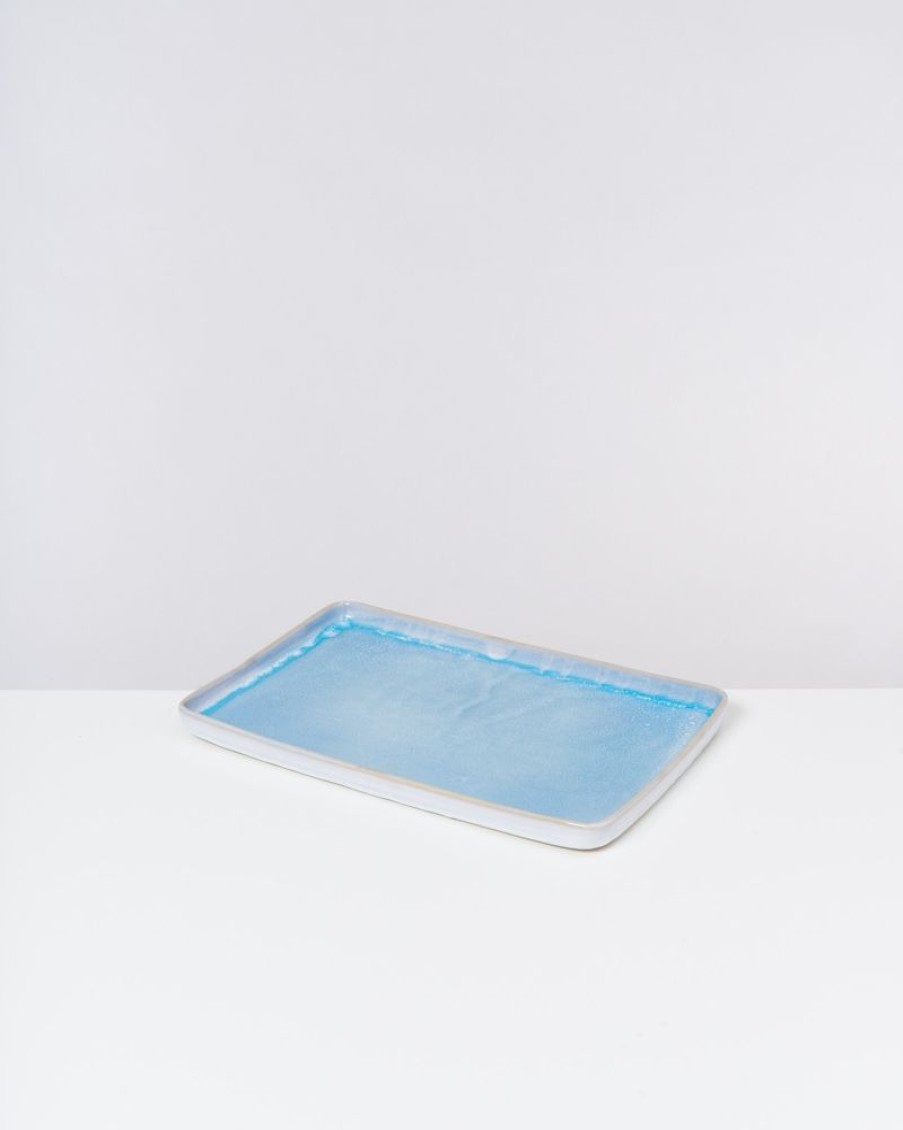 Geschirr Motel a Miio Tabletts | Cordoama Tablett Aqua