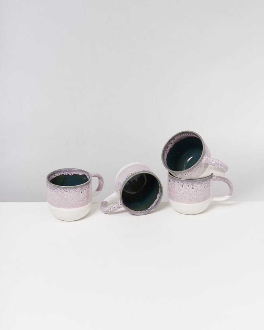 Tassen & Becher Motel a Miio 4 Teilige Sets | Coimbra 4Er Set Teetasse Rosa Grun