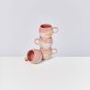 Tassen & Becher Motel a Miio 4 Teilige Sets | Bica 4Er Set Tasse Klein Pink Cream