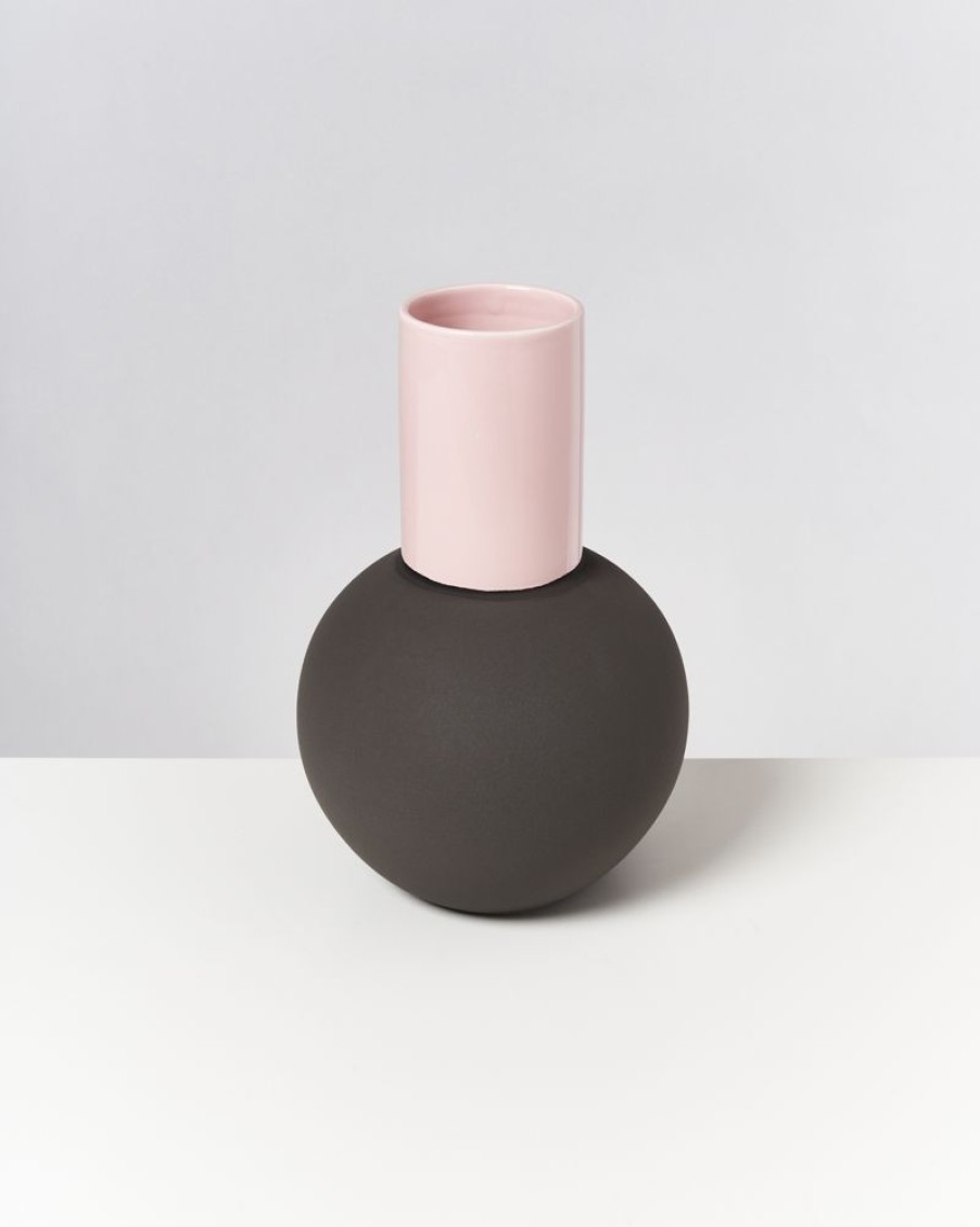 Accessoires Motel a Miio | Bola Vase L Rose Grau