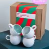 Geschirr Motel a Miio | Geschenkbox - 4 X Areia Tasse Gros