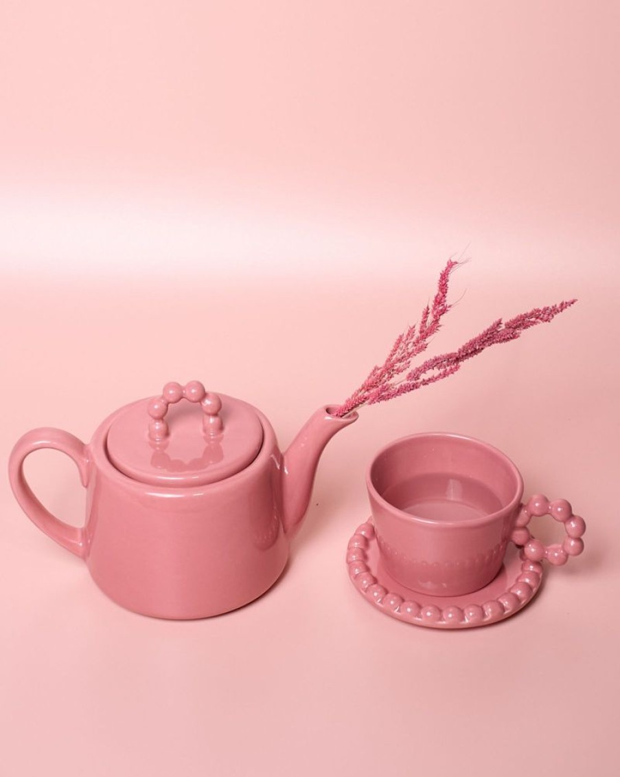 Geschirr Motel a Miio | Seia Tasse Flor Rosa