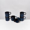 Geschirr Sets Motel a Miio | Cordoama 6Er Set Tasse Gros Dunkelblau