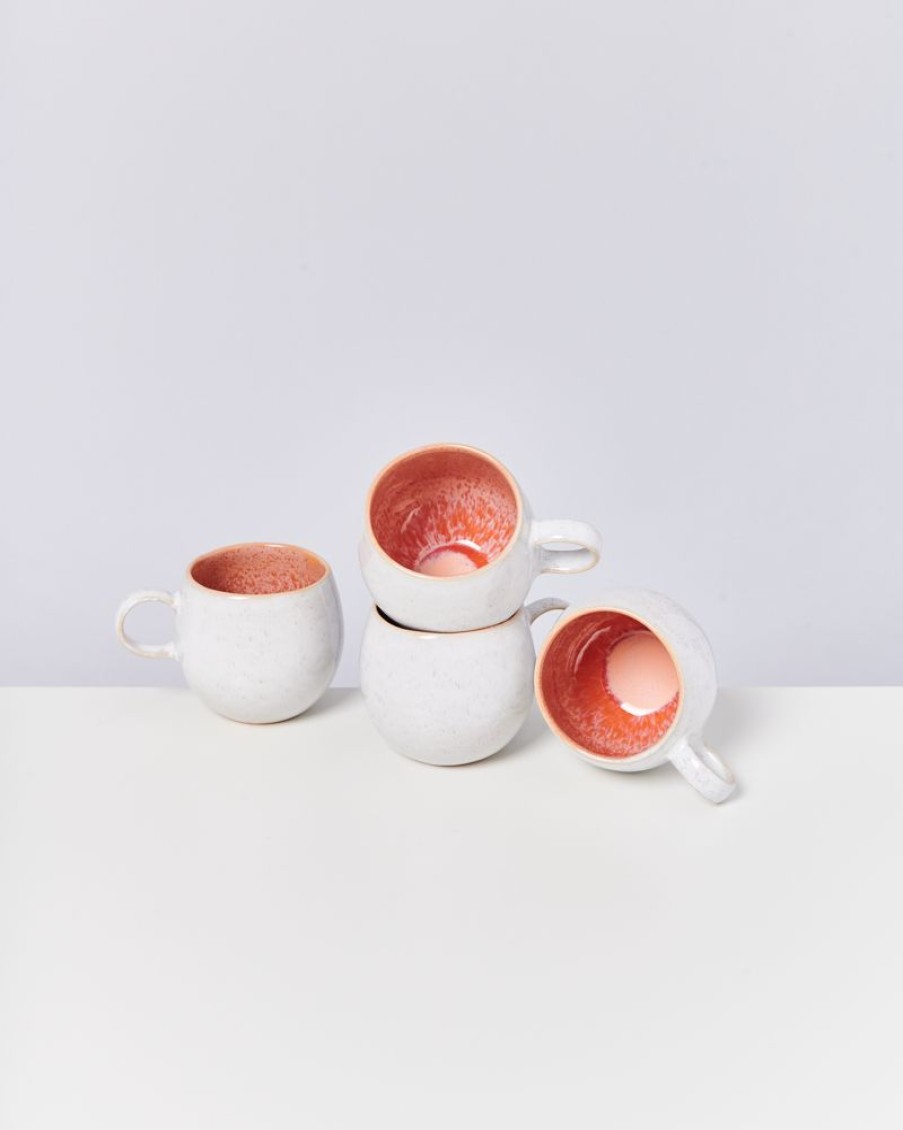 Geschirr Motel a Miio | Areia 4Er Set Tasse Gros Pink