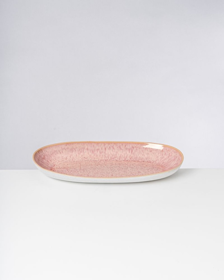 Geschirr Motel a Miio Servierplatten | Areia Servierplatte Xl Pink