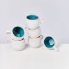 Geschirr Sets Motel a Miio | Areia 6Er Set Tasse Gros Aqua