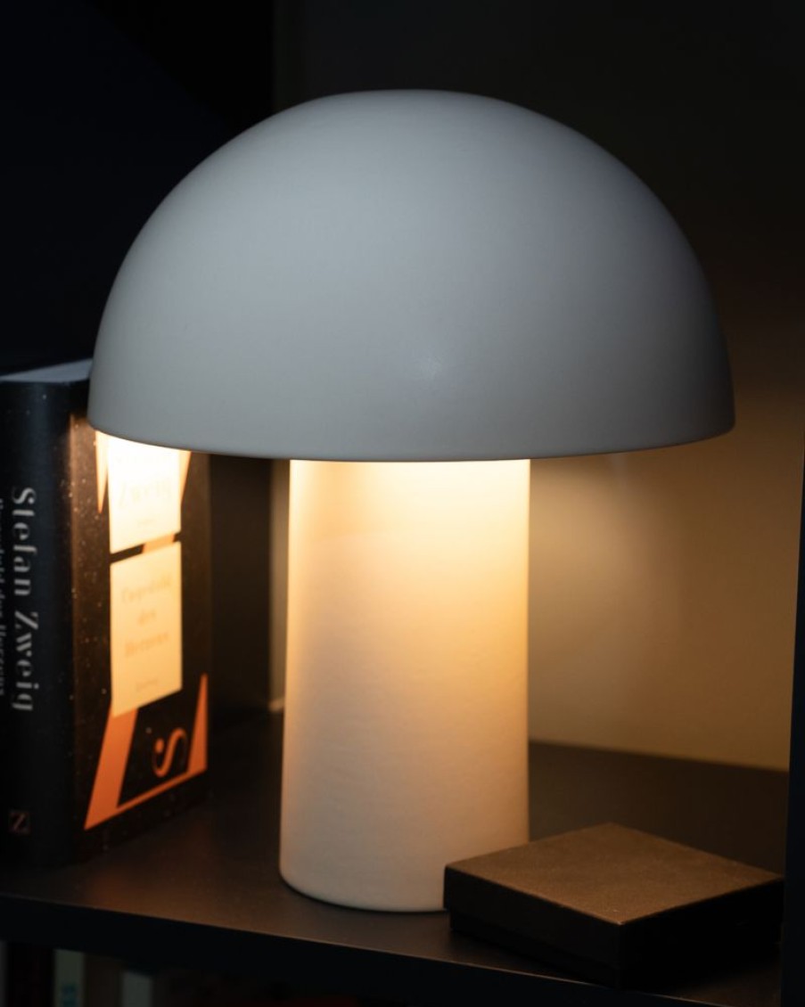 Accessoires Motel a Miio | Cogumelo Keramiklampe Sand