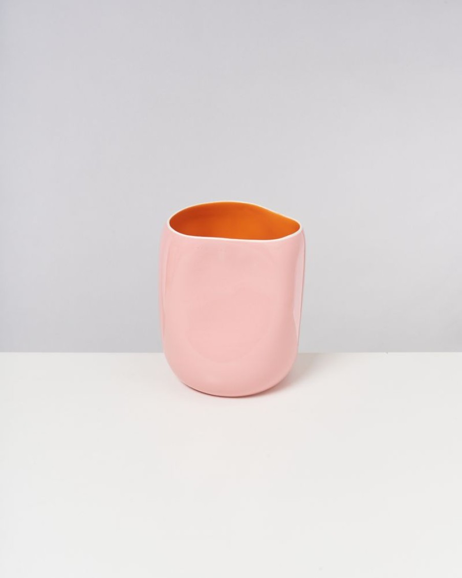 Accessoires Motel a Miio | Joao Vase L Rosa Orange