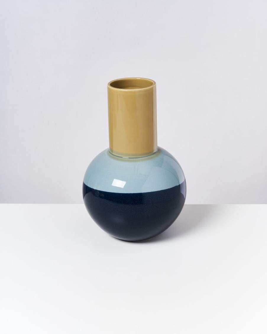 Accessoires Motel a Miio | Bola Vase L Grun Mint Navy